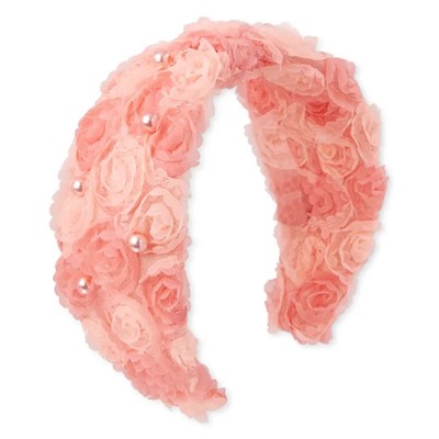 Girls Mesh Flower Headband