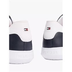 Stripe Leather Cupsole Sneaker