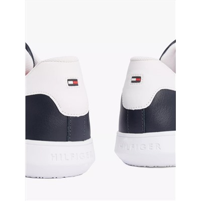 Stripe Leather Cupsole Sneaker
