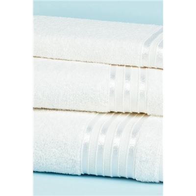 Maynor Bordürü Floşlu Banyo Havlusu