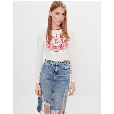 Besticktes Shirt
