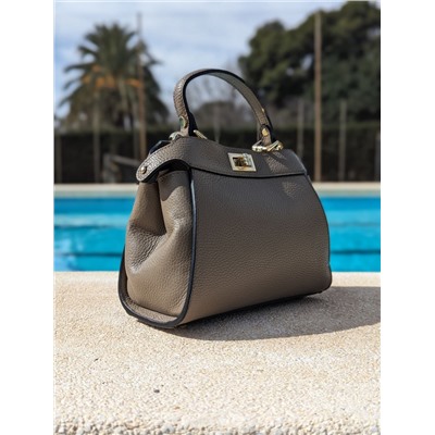 Ab.Zapatos PELLE Napoli (650)Taupe