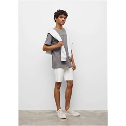 Bermudas denim bajo deshilachado -  Niño | MANGO OUTLET España