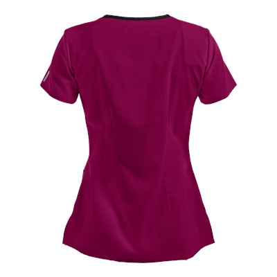 Grey's Anatomy Scrubs Active Modern Fit Print Trim Top