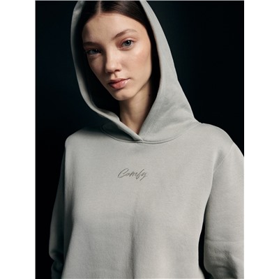 Kapuzenjacke aus Sweatjersey