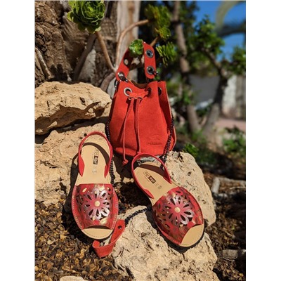 AVARCA MENORQUINA · 2105 rojo+AB.Z · Pelle · Bary ser (650) fuego АКЦИЯ
