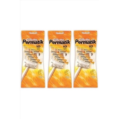 Gillette, Permatik 10 Lu Poşet X 3 Adet