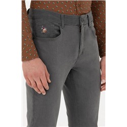 Erkek Gri Jean Pantolon