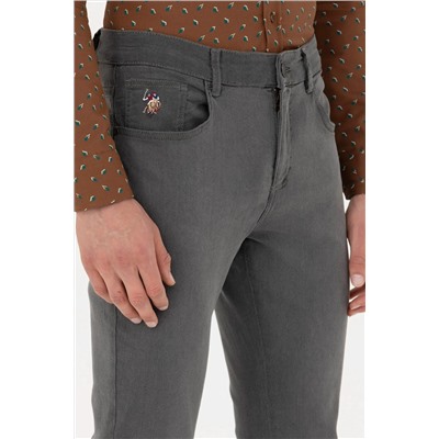 Erkek Gri Jean Pantolon