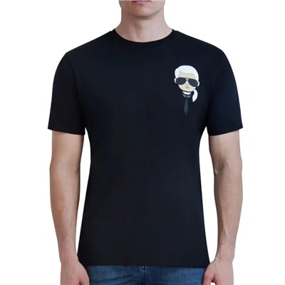 Karl Lagerfeld Paris Karl Head Graphic Tee