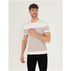 Ekru Slim Fit Kazak