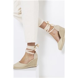 Sandalias de cuña Blanco