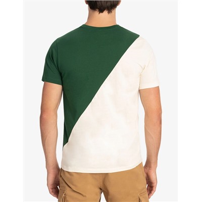 U.S. POLO ASSN. DIAGONAL COLORBLOCK T-SHIRT