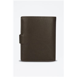 Cartera de piel Striking Marrón