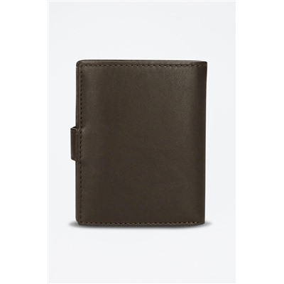 Cartera de piel Striking Marrón