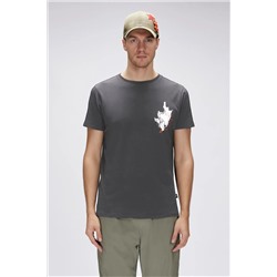 Bad Bear, Erkek Antrasit Gerald T-shirt Tshirt 25.01.07.031-c118