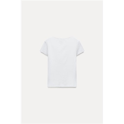 SLOGAN PRINT T-SHIRT