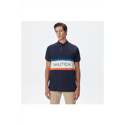 Nautica Erkek Lacivert Classıc Fıt Kısa Kollu Polo K37100T