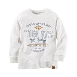 Long-Sleeve Tough Guys Graphic Tee