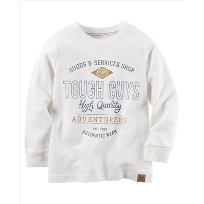 Long-Sleeve Tough Guys Graphic Tee