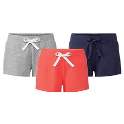 ESMARA® Hotpants Damen, Gummizugbund mit Bindeband, mit Baumwolle