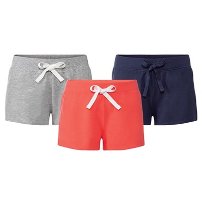 ESMARA® Hotpants Damen, Gummizugbund mit Bindeband, mit Baumwolle