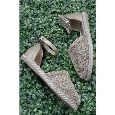 Bambi Bej Kadın Espadril K01823170116