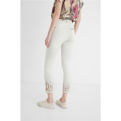 Pantalón vaquero skinny tobillero