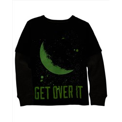 Glow-In-The-Dark Layered-Look Space Tee