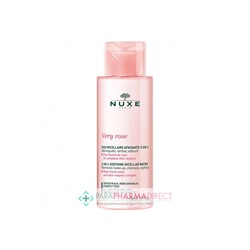Nuxe Very Rose Eau Micellaire Apaisante 3-en-1 Peaux Normales 400ml