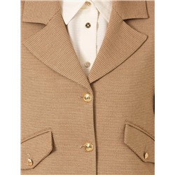 Camel Crop Ceket