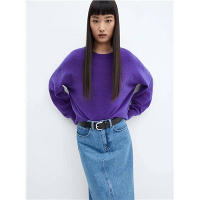 Mang*o 💜 женский свитер свободного кроя, экспорт