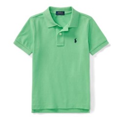 BOYS 2-7 Cotton Mesh Polo Shirt