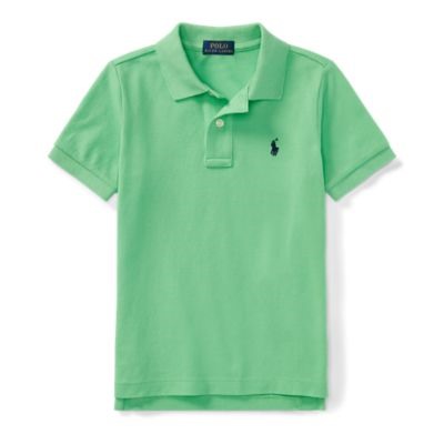 BOYS 2-7 Cotton Mesh Polo Shirt
