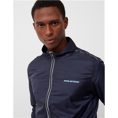 Refletor Water Repellent Windcheater, Men, Dark Blue