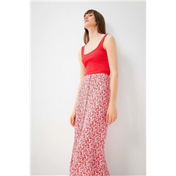 Defacto Slim Fit Kare Yaka Fitilli Kaşkorse Atlet X9420AZ22SM