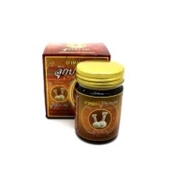 Желтый имбирный бальзам от Thanyaporn Herbs 50 гр / Thanyaporn Herbs Ginger yellow balm 50g
