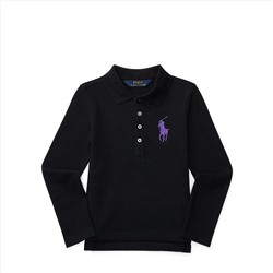 BIG PONY STRETCH MESH POLO