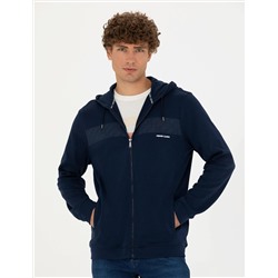 Lacivert Regular Fit Hırka