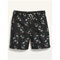 Printed Swim Trunks for Boys