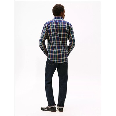 Regular Fit Bold Plaid All-Day Shirt