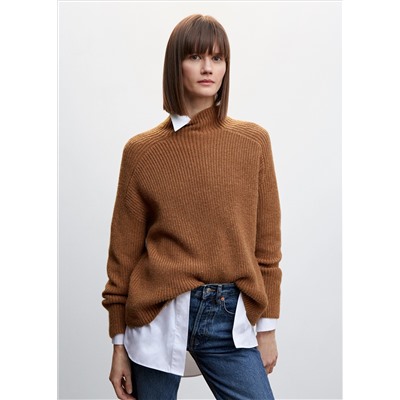 Jersey canalé cuello perkins