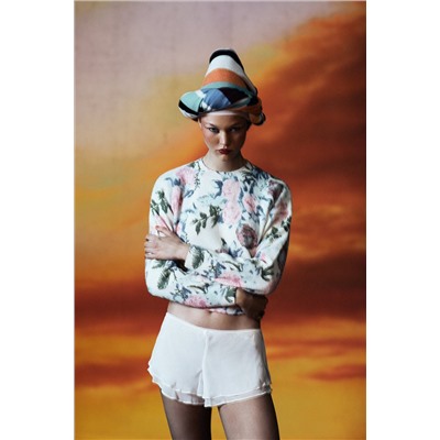 JERSEY PUNTO JACQUARD FLORES