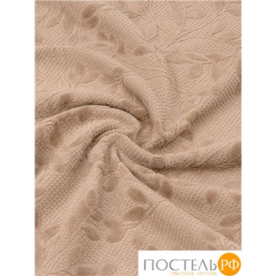 Полотенце велюровое Arya Elise 70x140 Бежевый