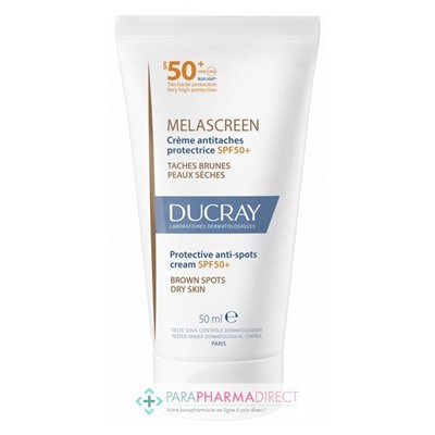 Ducray Melascreen Crème Antitaches Protectrice SPF50+ 50ml