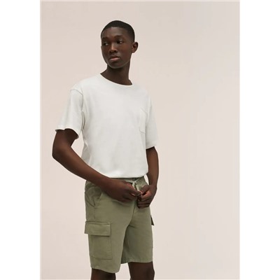 Bermudas algodón cargo -  Niño | MANGO OUTLET España