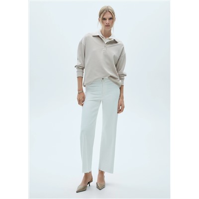 Jeans Catherin culotte tiro alto