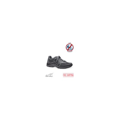 Dansko Samantha Black Smooth Athletic Shoe