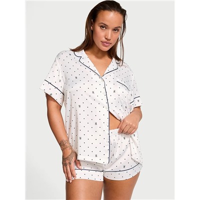 Satin Short Pajama Set