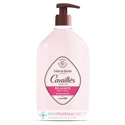 Cavaillès Crème de Douche - Relaxante - Peaux Sèches - Amande BIO 750ml
